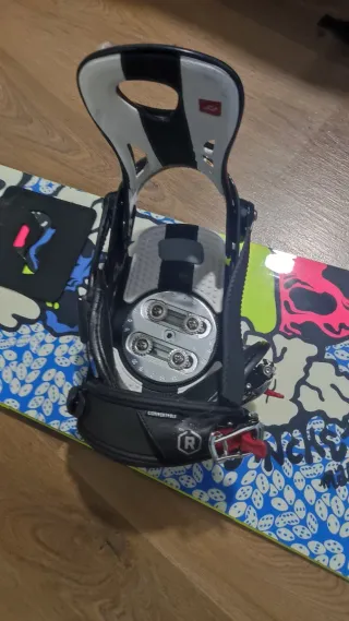 Snowboard Sanchez 156 de Salomon con Botas T45