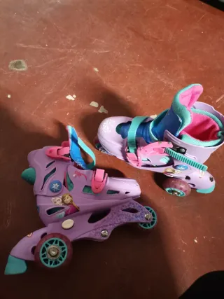 Patines Frozen Ajustables Talla 27-31