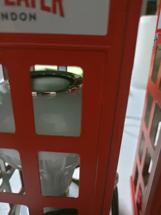 Lámpara Cabina Telefónica Beefeater con altavoz