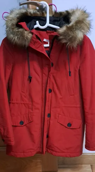 Parka El Corte Inglés Mujer Roja