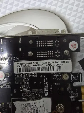 Tarjeta Gráfica Palit GTX 660