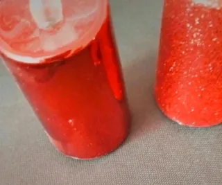 4 Velas LED Rojas 6cm