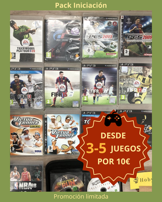 3-5 por 10€ - Juegos PS3 de deportes PAL ESP