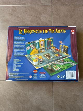 Juego de mesa La herencia de tia Agata