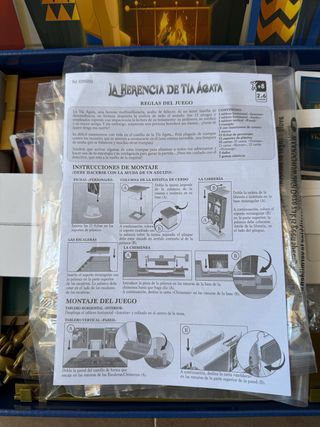 Juego de mesa La herencia de tia Agata