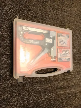 Grapadora Parkside con grapas, precio no negociabl