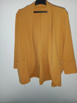 Kimono mostaza talla única