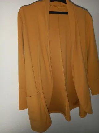 Kimono mostaza talla única