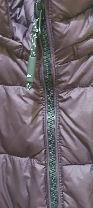 Chaqueta mujer plumífera morada nueva