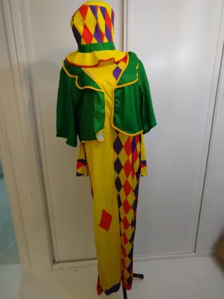 Disfraz payaso talla única (L / XL)