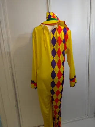 Disfraz payaso talla única (L / XL)