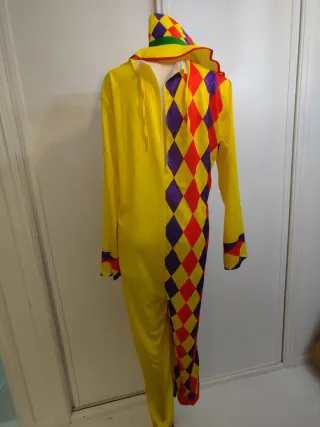 Disfraz payaso talla única (L / XL)