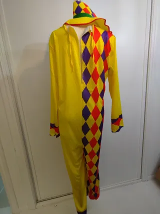 Disfraz payaso talla única (L / XL)