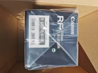 Canon RF 135mm F1.8 L IS USM NUEVA 3 años Garantía