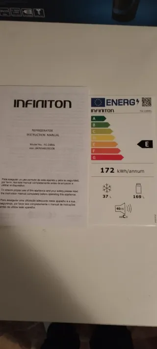 Frigorífico Infiniton Blanco