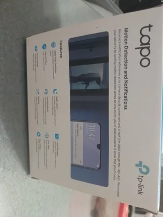 Cámara Seguridad Tapo TC70 Wi-Fi Pan/Tilt