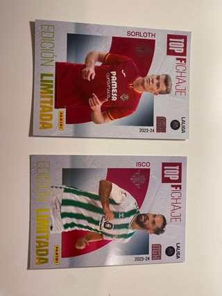 Lote 35 Cromos Panini Megacracks 23/24