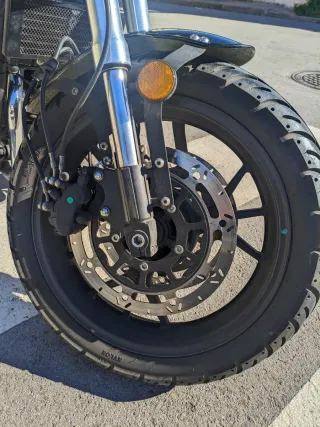 Goes 125 MB Custom Negra