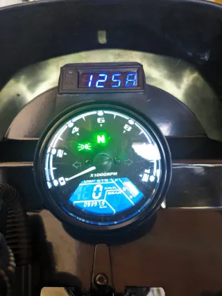 Goes 125 MB Custom Negra