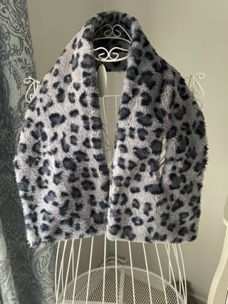 Bufanda pelo estampado animal
