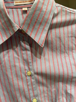 Camisa PRECCHIO COLORS CONCEPT Rayas Azul/Rosa Tal