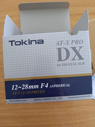 Tokina 12-28mm f4 (IF) DX Objetivo Nikon