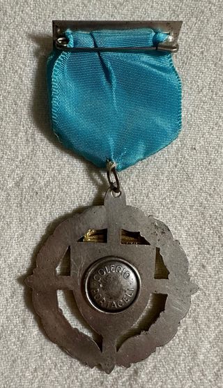 Medalla Mérito Escolar Colegio Portaceli Antigua