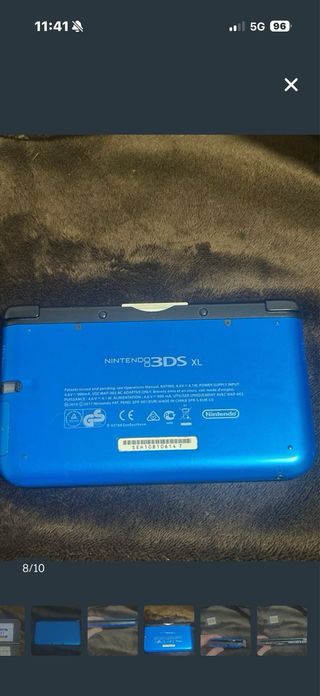 Nintendo 3DS XL Azul