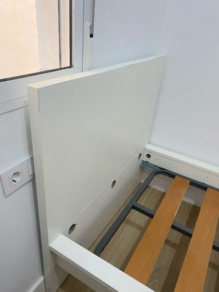Cama Ikea Malm 90x200 con somier