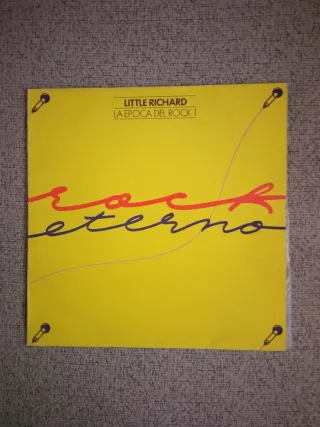 Collezione di vinili di Elvis e Little Richard