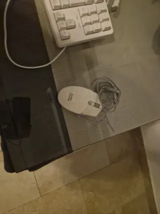 Teclado y Ratón Gaming Blancos