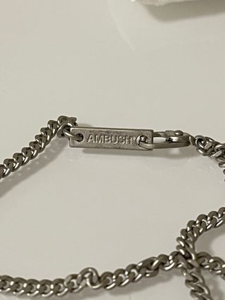 Collana porta accendino Ambush Argento