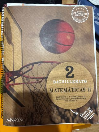 Matemáticas II.