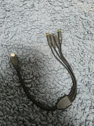 Adattatore divisore per cuffie 7.1