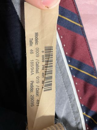 Pantalón chino Massimo Dutti azul