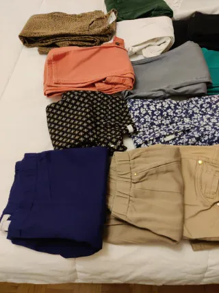 Pantalones Sfera y Cortefiel Talla S/M