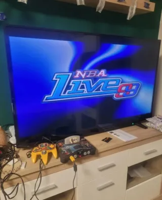 Consola Nintendo 64 + Mando Amarillo