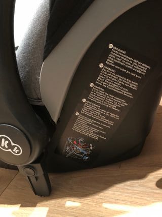 Silla de coche bebé gris Kinderkraft