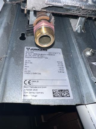 Calentador de gas Junkers