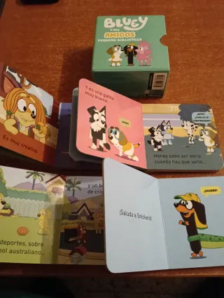 Bluey. Libro juguete - Bluey y sus amigos. Pequ...