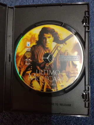 DVD El Último Mohicano