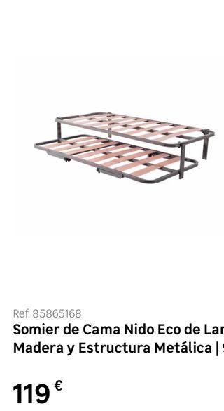 2 camas + Colchones juveniles