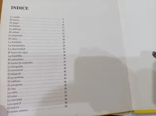 Libro: Invenciones y descubrimientos.