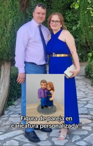 Figuras 3D Personalizadas Pareja