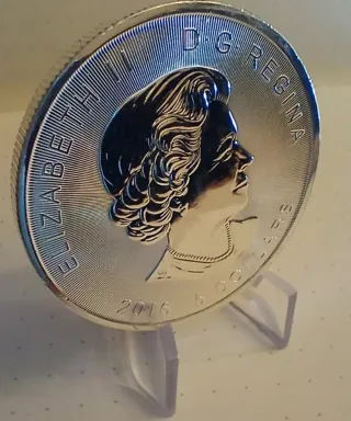 Canadá 5 Dólares Superman S 2016 Plata