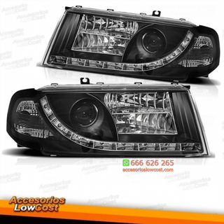 FAROS LUZ DIURNA OCTAVIA 01-04 CRISTAL CLARO/NEGR