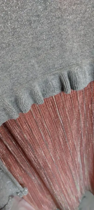 Conjuntosin estrenar niña H&M plata y rosa