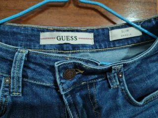 Pantalón vaquero Guess azu, talla w28