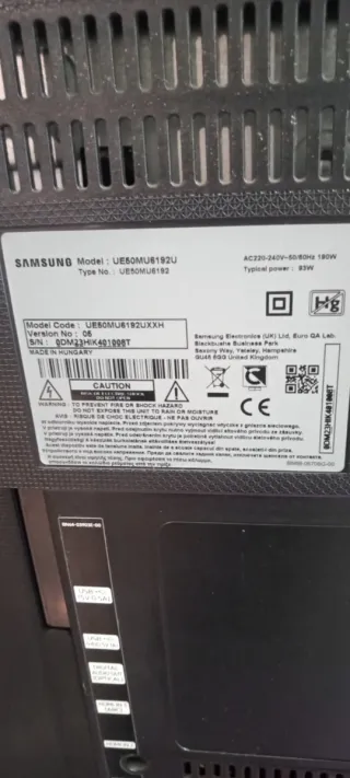 TV Samsung Smart 50 pulgadas UE50MU6192U