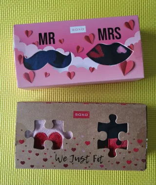 CALCETINES HOMBRE Y MUJER SAN VALENTÍN.